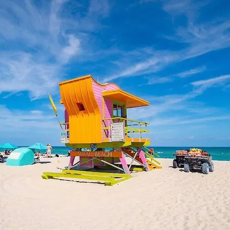 Escape 2 Beach, Ocean Dr Deco Apt With 2 Queen Beds Miami Beach Exterior photo